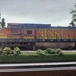 Atlas Ho Scale Bnsf DASH8-40CW Locomotive Professionally Weathered Prototype. Fixed Price $160.00.