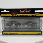 New Woodland Scenics AS5540 Getaway Gangsters - Ho Scale Autoscenes. Fixed Price $24.99.