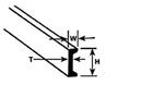 Plastruct Styrene CFS-3 (90532) 10 X 2.4MM 254MM Lengths Plastic Channels. Fixed Price $15.12.