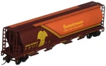 Bachmann Trains Canadian 4 Bay Cylindrical Grain Hopper Saskatchewan- Wheat. Fixed Price $50.91.