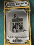 Woodland Scenics Floyd's Barber Shop M111 Scale Kit Not Painted Model. Fixed Price $8.88.