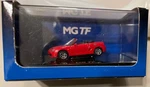 Ricko Red Mg Tf Convertible 2007 Item # 38390 H0 Scale Model 1:87 New In Box. Fixed Price $19.00.