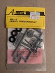 A-line #50114 Parcel Trailer Dolly Model Kit Gray Plastic Parts. Fixed Price $6.00.