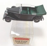 Wiking 1:87 H0 Plastic Car Audi Front Cabriolet Black And Green Art 82614. Fixed Price $10.44.