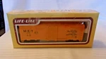Ho Scale Life-like 40' Box Car, M-k-t The Katy, #90186, Yellow, Bnos. Fixed Price $16.00.
