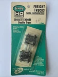 Vintage Kadee Ho Scale Bettendorf Double Truss Freight Trucks Nos. Fixed Price $9.99.