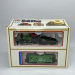 Vtg Model Power Rail King Ho Scale #7619 Great Northern Loco 6617 & Burl N. 698. Fixed Price $39.99.