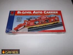 Life-like Trains Ho Scale Santa Bi-level Auto Carrier W/6 Chevy Cars #8089. Fixed Price $29.99.