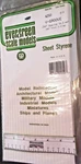 Evergreen Scale Models #4250 Styrene Groove Siding, .250" - More Below. Fixed Price $8.25.