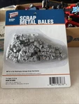 Walthers Ho Scale Metal Bales For Scrape Yard Scene 933-3635 Nib. Fixed Price $20.00.