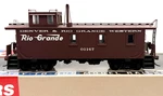 Ho Walthers 932-7508 30' Wood Caboose Window Offset Cupola Denver & Rio Grande. Fixed Price $59.99.