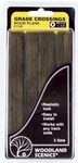 Scale Woodland Scenics C1145 Grade Crossing (2) Pkg. Fixed Price $16.14.