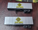 Assembled Ho Scale Walthers 32' Van Trailer 'erie' #933-1401 W/box (54). Fixed Price $20.00.