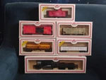 Model Power 2-6-0 Locomotive With Tender + Caboose 4 Cars New In Box!!!. Fixed Price $95.00.