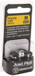 Scale Woodland Scenics Just Plug Lighted Vehicle Police Car JP5613. Fixed Price $23.99.