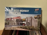 Walthers Cornerstone #933-3190 Ho Scale Art Deco Highway Underpass Kit. Fixed Price $26.00.