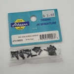 Athearn ATH99003 Ho Scale 2-56 X 5/16" Round Head Screw Set (24) Black. Fixed Price $11.00.