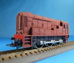 Lima Ho/oo Swedish Brown Diesel Shunting Locomotive 205123MG - Ob 1983. Fixed Price $85.00.