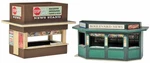 Walthers Cornerstone Ho Scale Newsstands Kit 2 Pack 933-3773. Fixed Price $19.84.