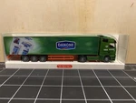 Wiking 5280343 - Mb Actros Semi Tractor & Trailer #106 Danone 1:87/H0. Fixed Price $15.94.