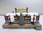 Bradford Exchange Hawthorne Village Coach & Rail Diner Roadside Train Acc.. Fixed Price $24.99.