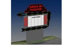 Miller Engineering Ho/n Drive-in Movie Sign MIL1381-NEW. Fixed Price $44.99.