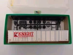 Bowser Ho 53' Wabash Plate Wall Highway Trailer Kit Knight Transportation #55574. Fixed Price $18.11.
