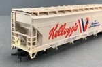 Tyco Acf Covered Hopper Kellogg S #52311 HO5491. Fixed Price $13.71.