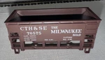 Roundhouse (mdc) 36' Ore Car Kit #1423 Milwaukee Road. Fixed Price $15.00.