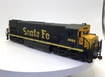 Ho Scale Santa Fe Alco C-628 Deisel Powered Locomotive #6682 With Lights. Fixed Price $59.99.