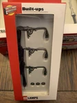 Walthers 933-1098 Ho Ornate Wall Mounted Light (3-PK) Built-ups Nib. Fixed Price $20.00.