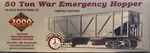 Srr Southern Proto 2000 50 Ton War Emergency Hopper Kits, Nib, 3 Road # Avail. Fixed Price $19.99.