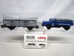 Marklin Ho Scale Museum Albrecht Braun Freight Car & Truck Set Nos 48113. Fixed Price $34.00.