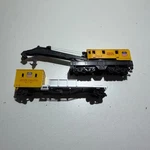 Bachmann Ho Scale Union Pacific Crane Car & Boom Tender No Box. Fixed Price $15.00.