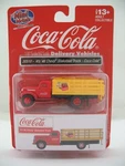 Mini Metals Ho Model 30510: 1941-46 Chevy Stake Bed Truck, Coca Cola, Moc. Fixed Price $26.00.