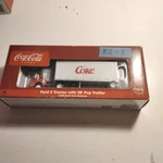 Athearn #8243 Coke Ford Tractor With 28' Pup Trailer. Fixed Price $25.00.