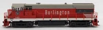 Proto 2000 920-41650 Ho Cb&q Ge U28B Locomotive W/sound #142 Ex. Fixed Price $129.99.