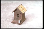 SMC-203 Small With Porch Ho-scale (unfinished). Fixed Price $12.95.