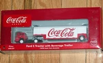 Ho Athearn 8234 Coca Cola Ford Tractor With Beverage Trailer. Fixed Price $59.99.
