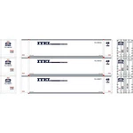 Athearn ATH27695 Rtr 48' Container - Itel #2 (3) Ho Scale. Fixed Price $44.99.