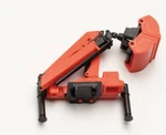 Herpa 054294 Ho Scale Loading Crane With Double Shell Clamp (2 Pieces). Fixed Price $22.58.