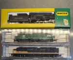 Scale Engines: Minitrix Steam Engine, Lifelike Louisville&nashville, Bn 2098. Fixed Price $260.00.