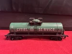 Mantua Tyco Ho Scale Cities Service Csox 2549 Single Dome Tank Car * Metal Frame. Fixed Price $24.99.