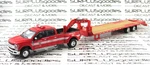 Greenlight 1:64 Lafd Fire Red 2018 Ford F-350 F350 Dually W/gooseneck Trailer. Fixed Price $19.95.