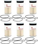6PCS FS19761 Fuel Filter For Hino Trucks 238 258 268 338 Cat C12 C13 Engine 4542. Fixed Price $117.75.