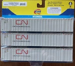 Athearn Rtr Ho 53' Stoughton Container Canadian National Intermodal - Set Of. Fixed Price $39.98.