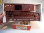 Ho Scale Walthers 50' Dd Auto Box Car Northern Pacific #4749 Kit No. 932-5853. Fixed Price $10.99.