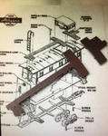 Athearn Steel Cupola Caboose Roofwalk Long & Short Set - Multiple Colors New. Fixed Price $8.99.