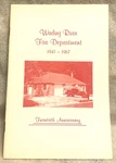 Wading River Fire Department 20TH Anniversary Program July 20, 1967. Fixed Price $32.50.