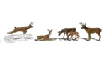 New Woodland Scenics Deer Ho Train Figures A1884. Fixed Price $20.99.